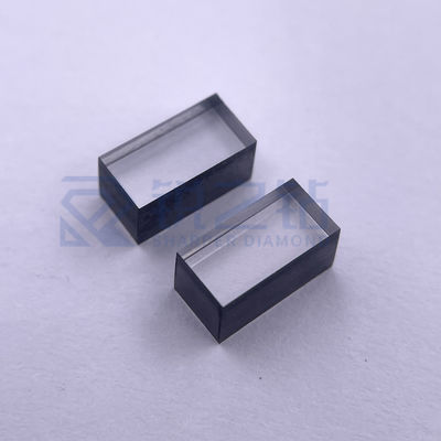 Polished Optical Grade Single Crystal Diamond Cube For Laser Heads Customizable