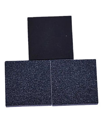 Noir Polycristallin BDD Diamant Boron dopé CVD Diamant Surface rugueuse Haute pureté