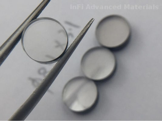 Diamante de disco óptico CVD. Diamante CVD de cristal único para uso óptico de gran tamaño con ángulo de cinta.